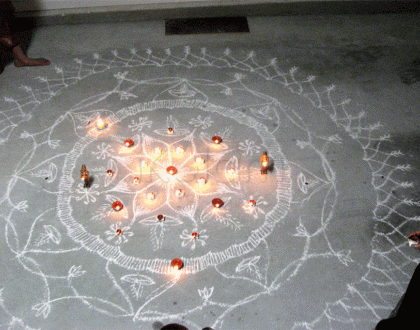 Karthigai Kolam