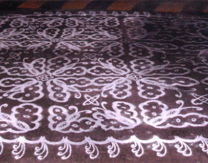 Rangoli: Carpet of Butterflies