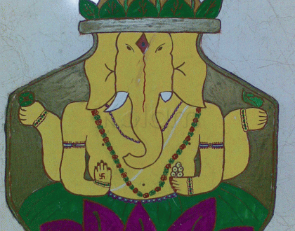 Kalash mein Ganesh - (Ganesh in Kalash)