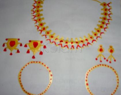 Rangoli: jewellery design