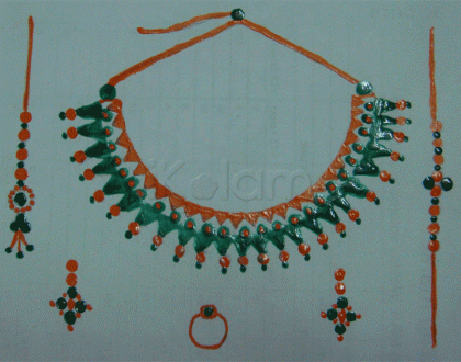 Rangoli: Jewelry design