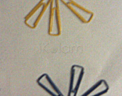 Rangoli: Rangoli using paper clips