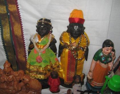 Rangoli: marapachi doll decor contest