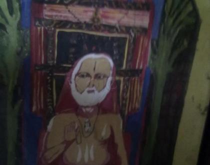 Rangoli: My Ragavendra Swami