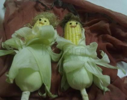 Rangoli: Corn Beauties(models)