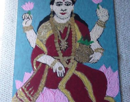 Lakshmi Rangoli