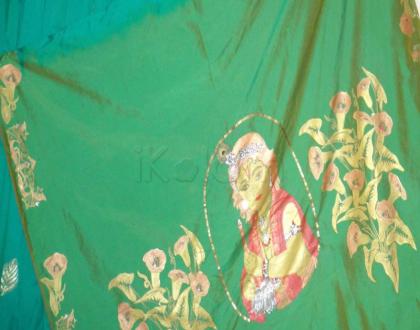 Rangoli: saree painting