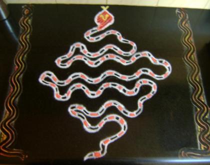 Serpent Kolam