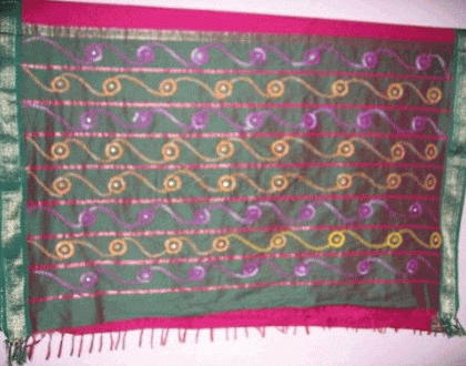 Rangoli: Embroidery design