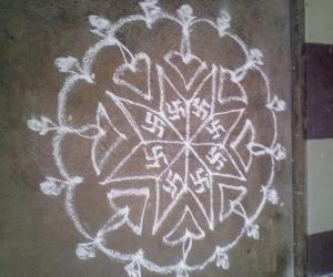 Rangoli: Morning beauty