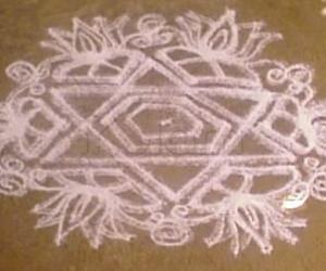 Rangoli: Simple Star