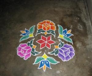 Colourful flowers