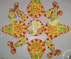 Rangoli: Portable Rangolis
