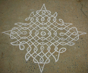 Rangoli: Kolam_1
