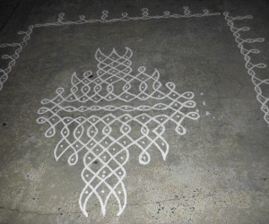 Rangoli: Kolam-4