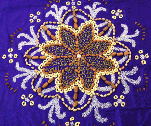 Rangoli: Dry fruits - Rangoli