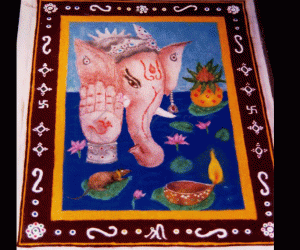 Rangoli: Sagar Ganesh 2003 