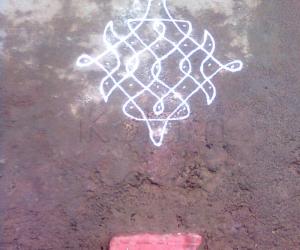 Rangoli: sikkal kolam-18