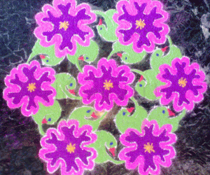 Rangoli: Kolam - 5