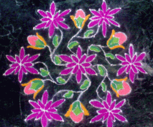 Rangoli: Kolam - 6