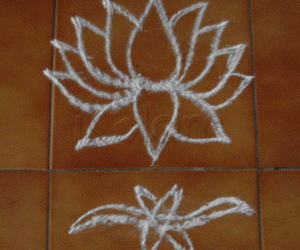 Rangoli: Lotus