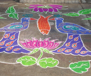 Rangoli: Lunch time!