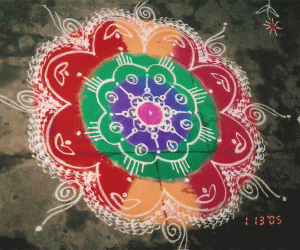 Rangoli: Maharashtrian Rangoli - 2
