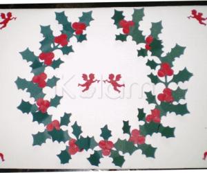Rangoli: Christmas greetings