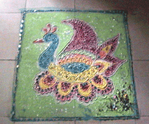 Rangoli: Rajahamsa