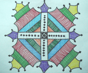 Rangoli: Rangoli - Pagoda