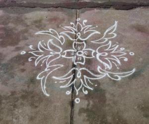 Rangoli: 1 Minute Kolam