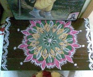 Rangoli: small kolams