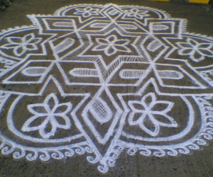 Rangoli: Arches_stars