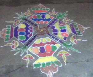 Rangoli: Pongal Kolam