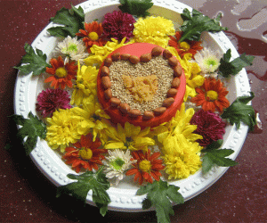 Rangoli: Sankranthi.. ellu, bella and nuts.. 