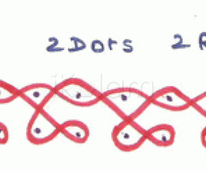 Rangoli: Border kolam