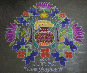 Rangoli: Pongal Kolam