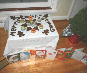 Rangoli: Christmas decor