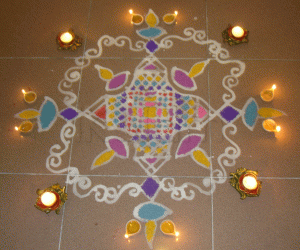 Diwali Kolam (contest entry_28)