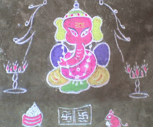 Rangoli: Ganesh Chaturthi