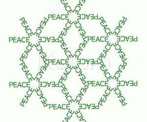 Rangoli: Peace!