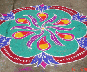 Rangoli: Kolam 1