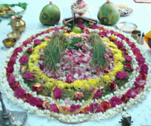 Rangoli: Lakshmi Pooja