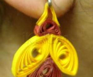 Rangoli: Ear ring
