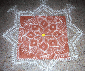 Rangoli: Octagonal Star