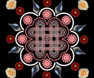 Rangoli: paDikOlam - 4