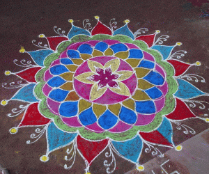 Rangoli: Rangoli filigree