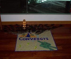 Rangoli: Deeparaya kolam