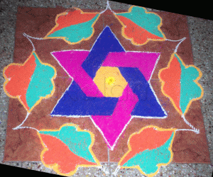 Rangoli: Star