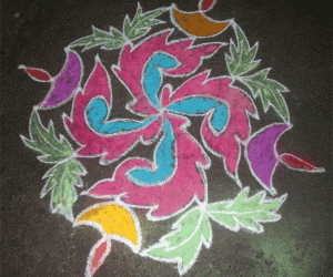 Rangoli: Margazhi dew drops Kolam contest - 2008-2009